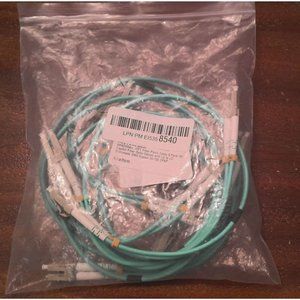 VANDESAIL Fiber Patch Cable, 10G Gigabit Fiber Optic Cables with LC to LC Multim